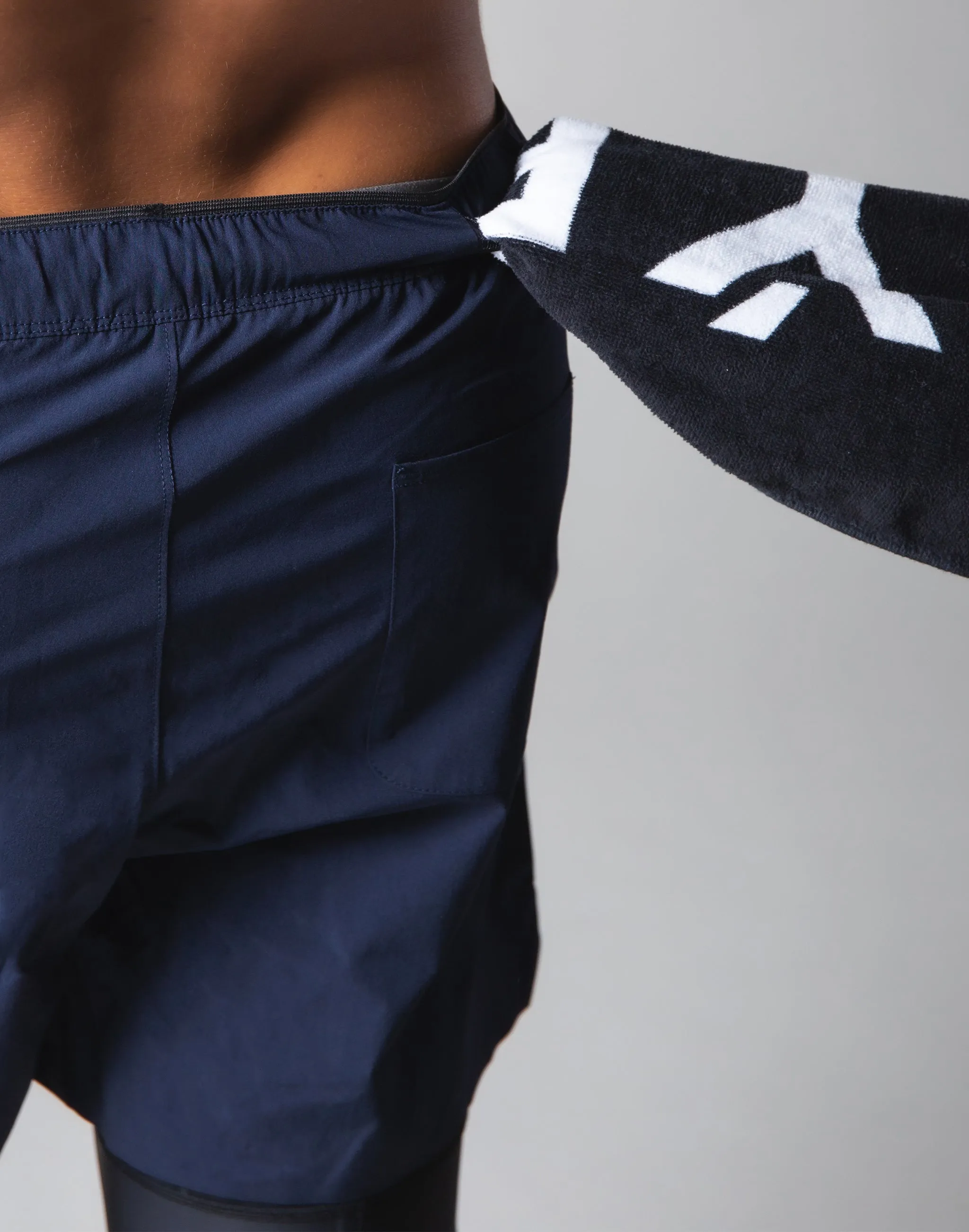 2Way Active Shorts / With Leggings - Navy