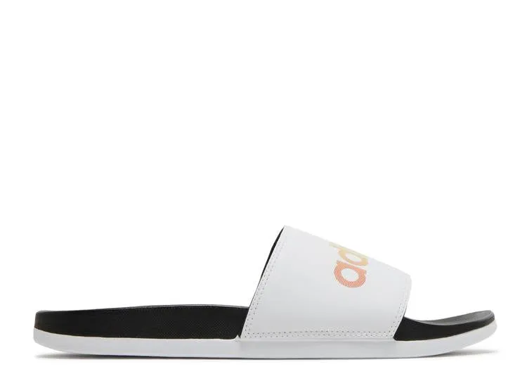 Adidas ADILETTE COMFORT SLIDE 'WHITE MULTI' sneakers, black