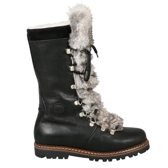 Ammann | 8093 Malix Boot | Leather And Fur | Women's