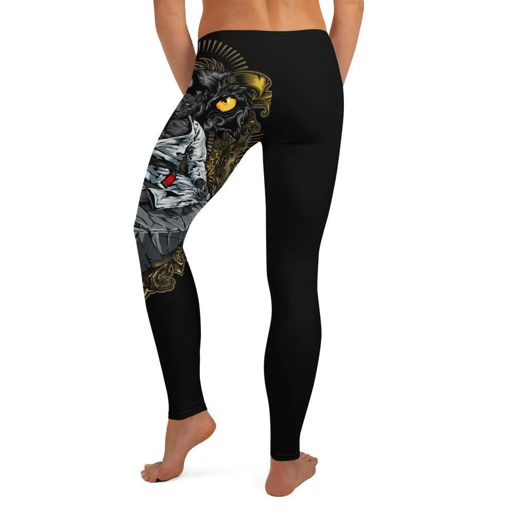 Black Panther Forever ~ Full Guard Leggings