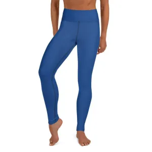 Blue SS Premium Standard ~ High-Waist Leggings