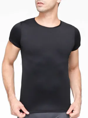 Body Wrappers M400 Prowear Fitted Short Sleeved Shirt-Mens