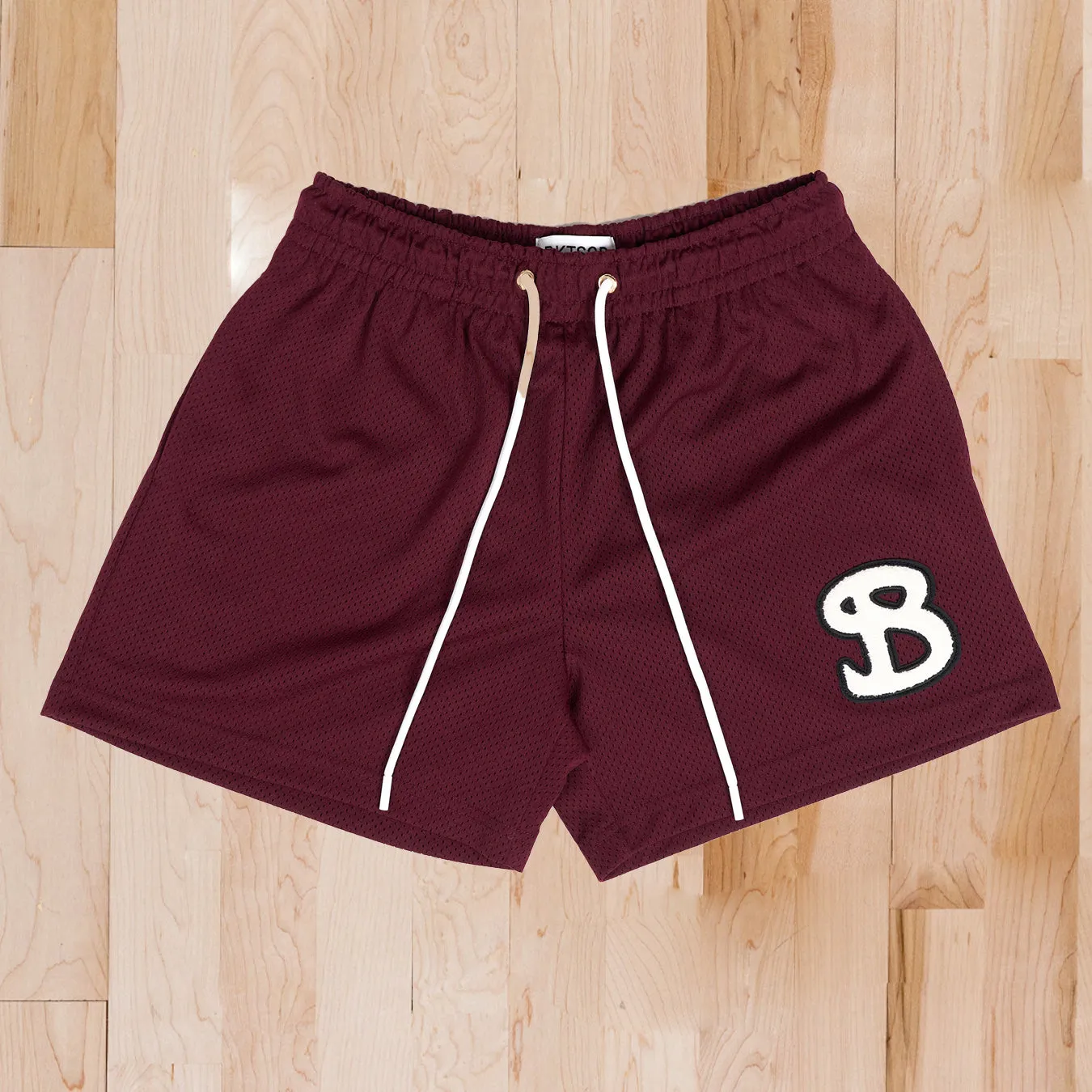 CLASSIC CHENILLE SHORTS - MAROON