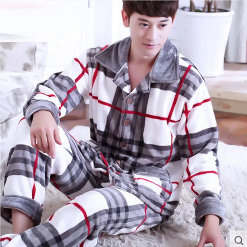 Cozy Flannel Men's Pajamas