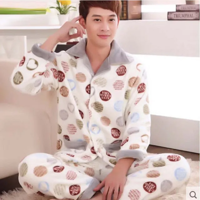 Cozy Flannel Men's Pajamas