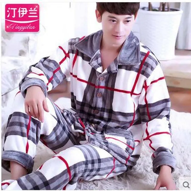 Cozy Flannel Men's Pajamas