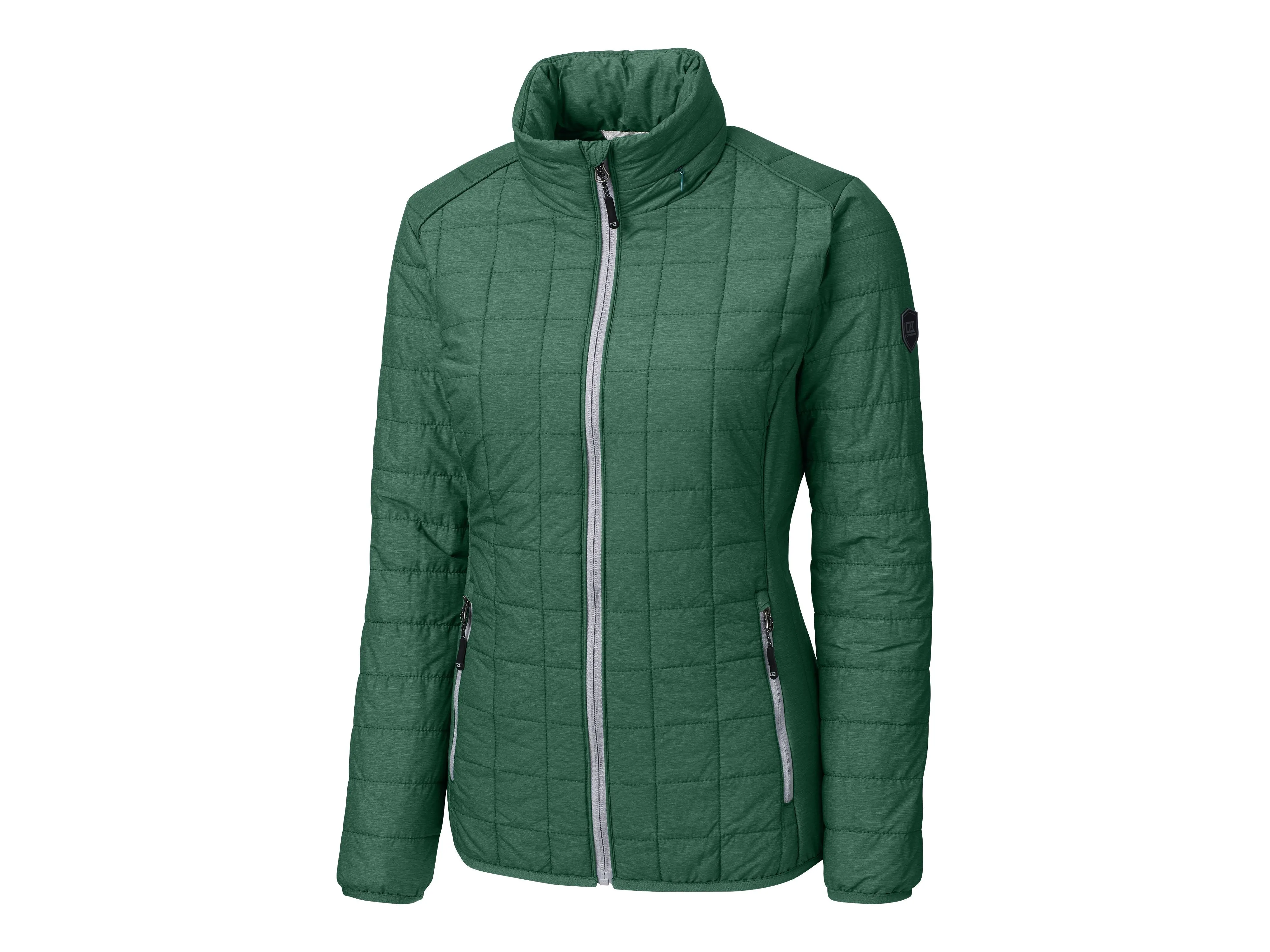 Cutter & Buck Rainier PrimaLoft®  Womens Eco Insulated Full Zip Puffer Jacket