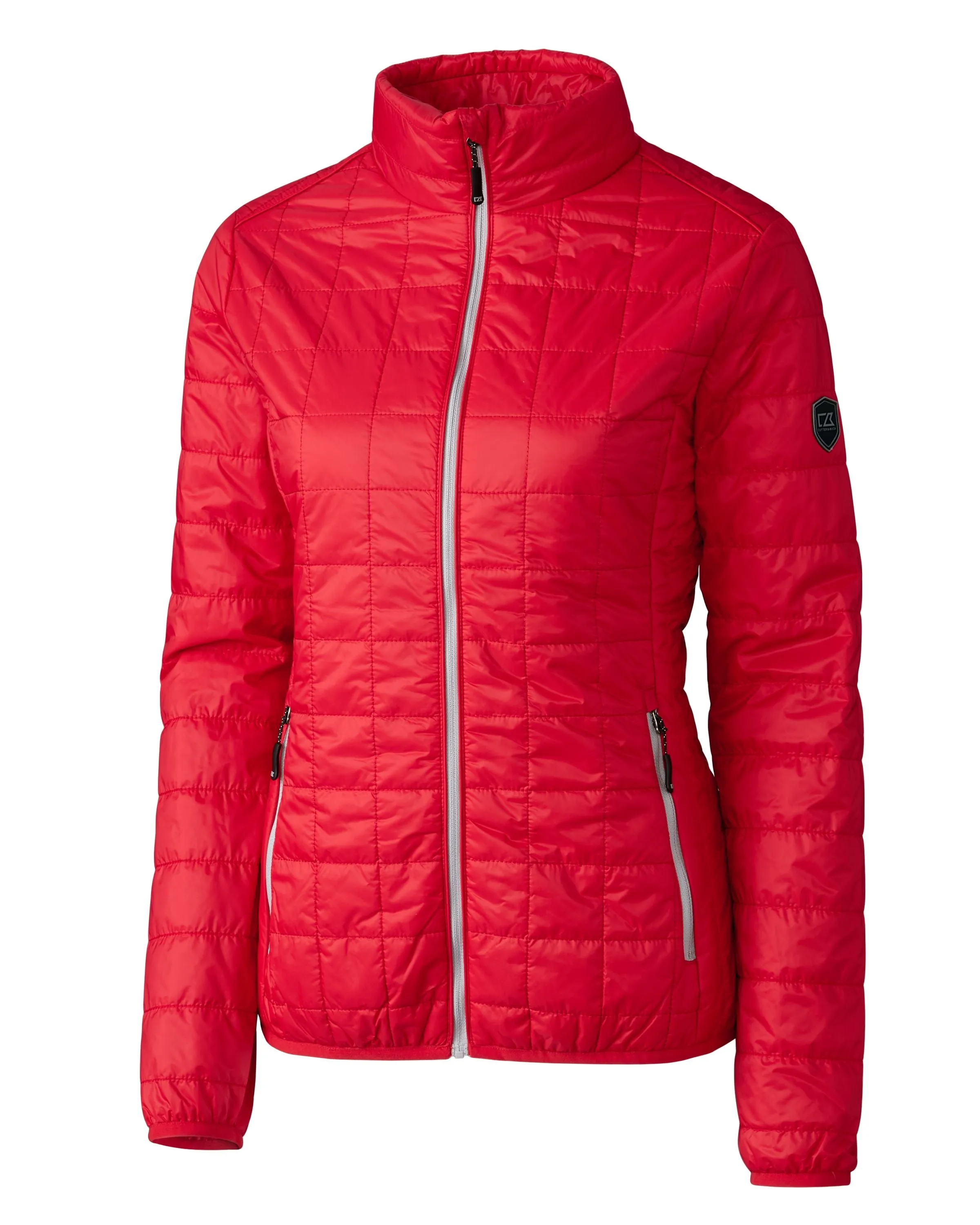 Cutter & Buck Rainier PrimaLoft®  Womens Eco Insulated Full Zip Puffer Jacket