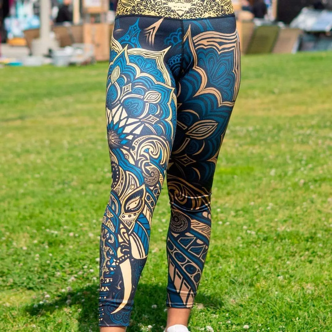 Elephant Mandala Leggings