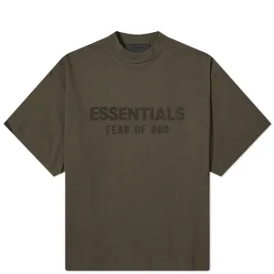 Fear Of God Essentials Spring Kids Crew Neck T-Shirt, Ink