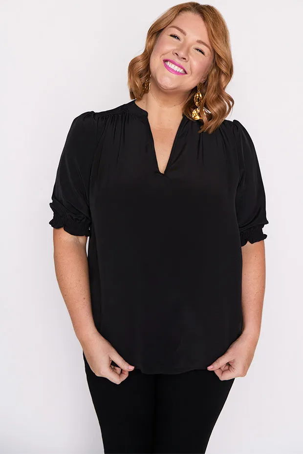 Gianna Black Top