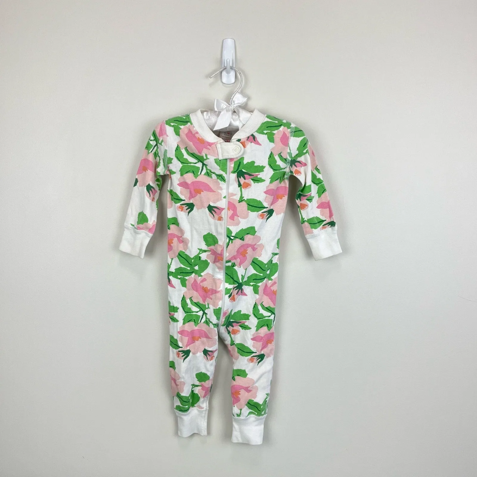 Hanna Andersson Floral Pajamas 70 cm 9-18 Months