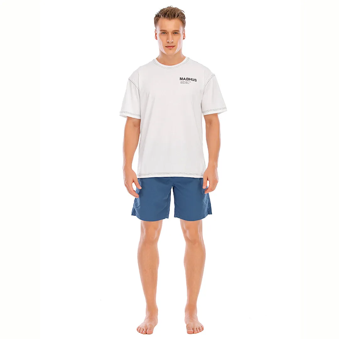 HUGE SPORTS Classic UPF50  Mens Board Shorts - Blue