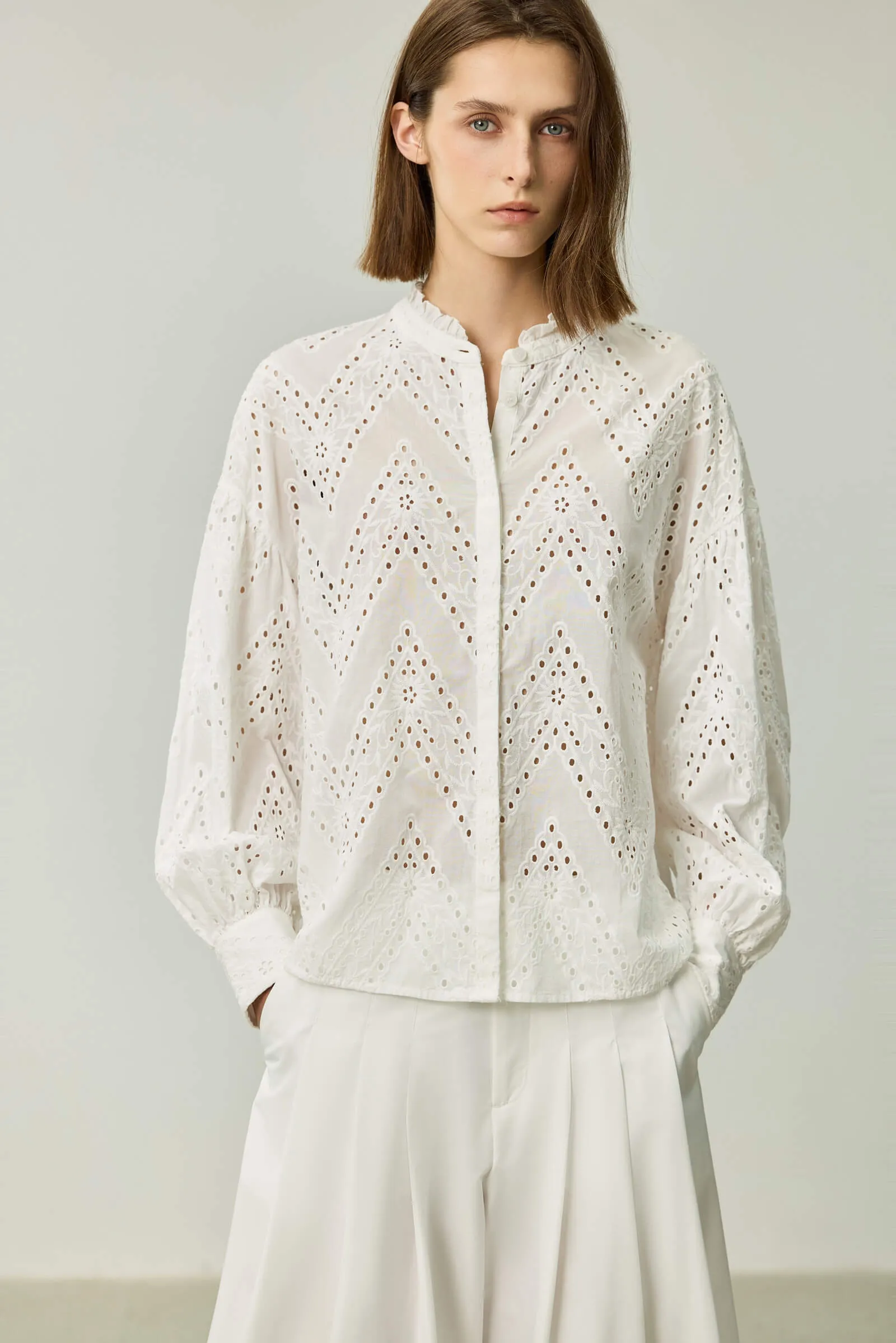 LILY Textured Comfort Shirt