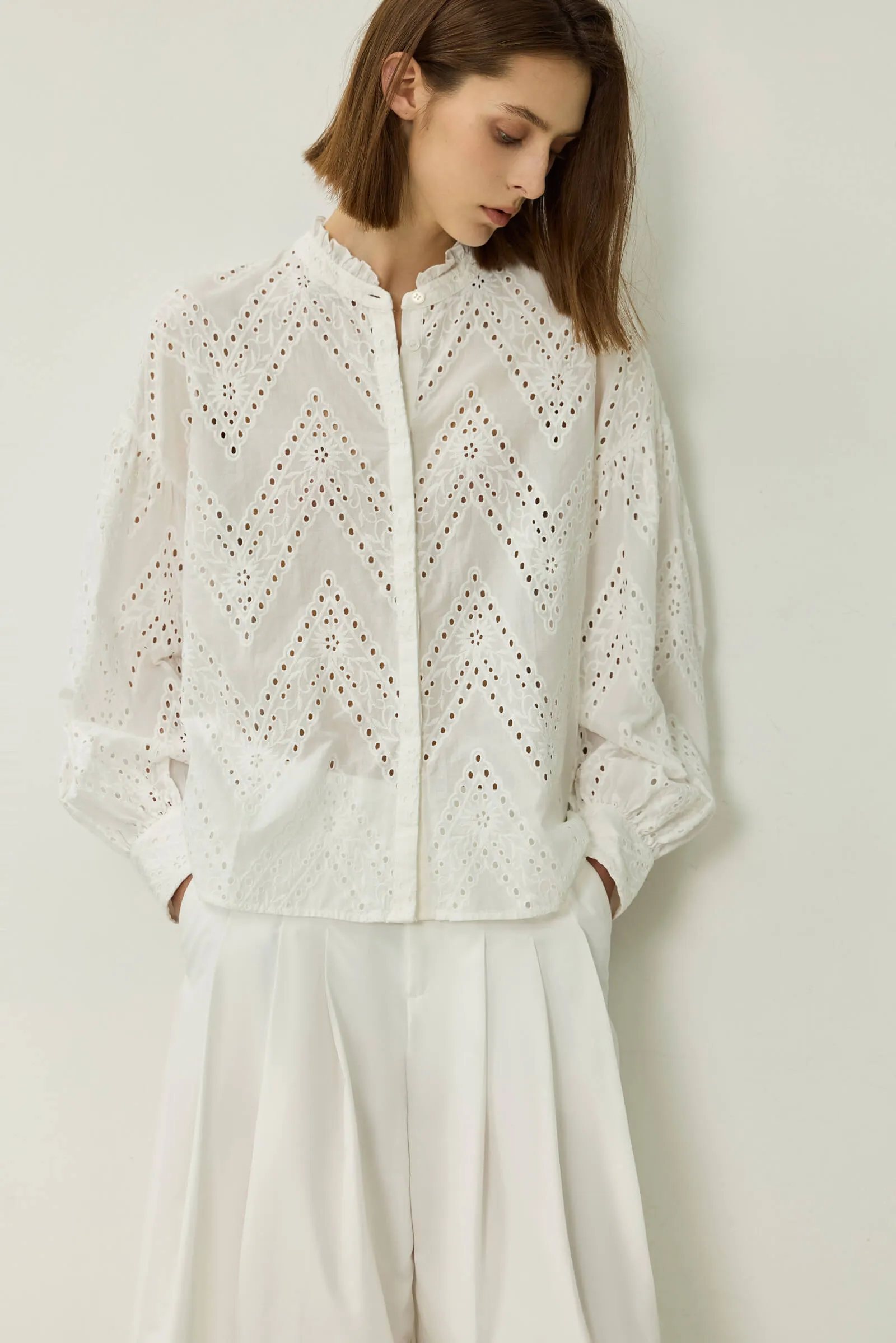 LILY Textured Comfort Shirt