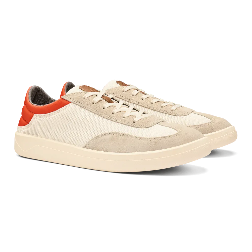 MEN'S OLUKAI PUNINI | OFF WHITE / MOLTEN ORANGE