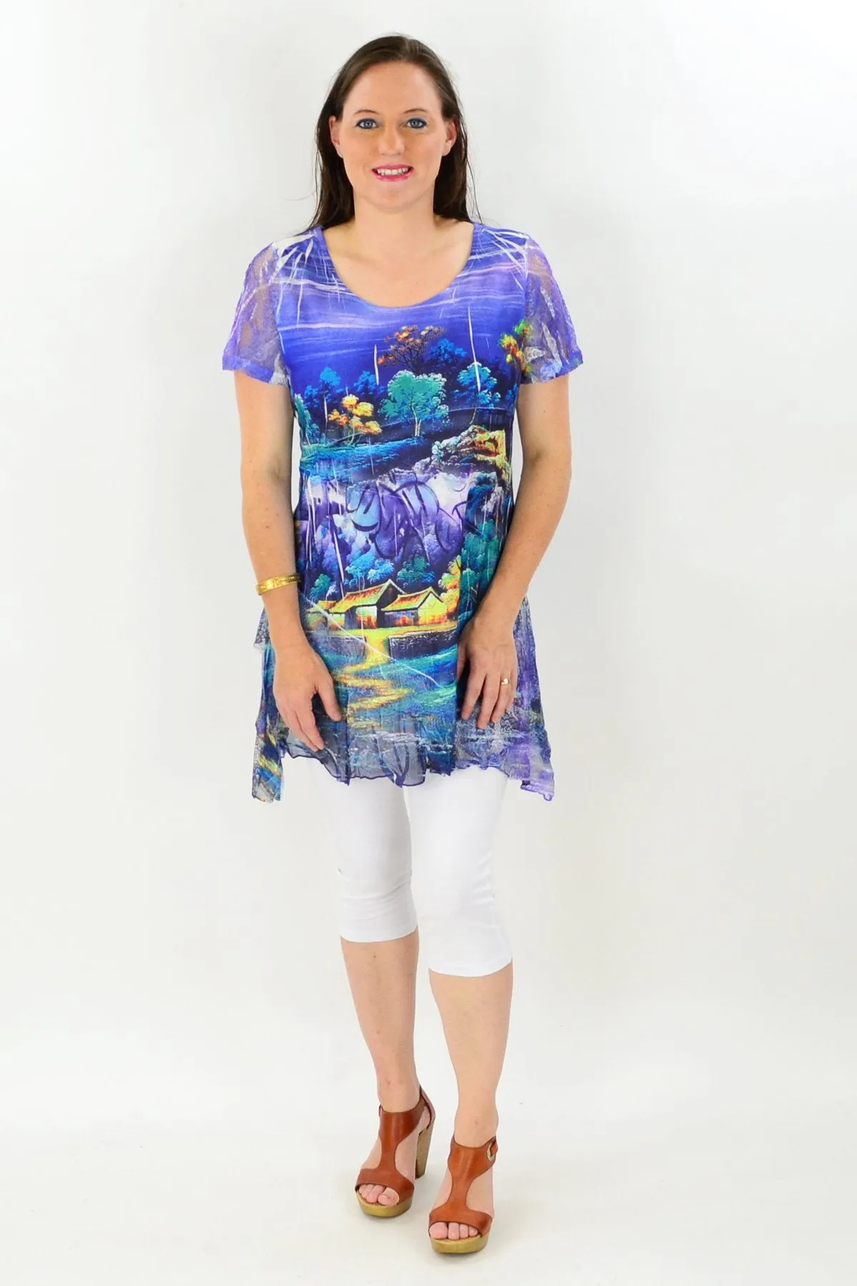 Moonlight River Tunic Top