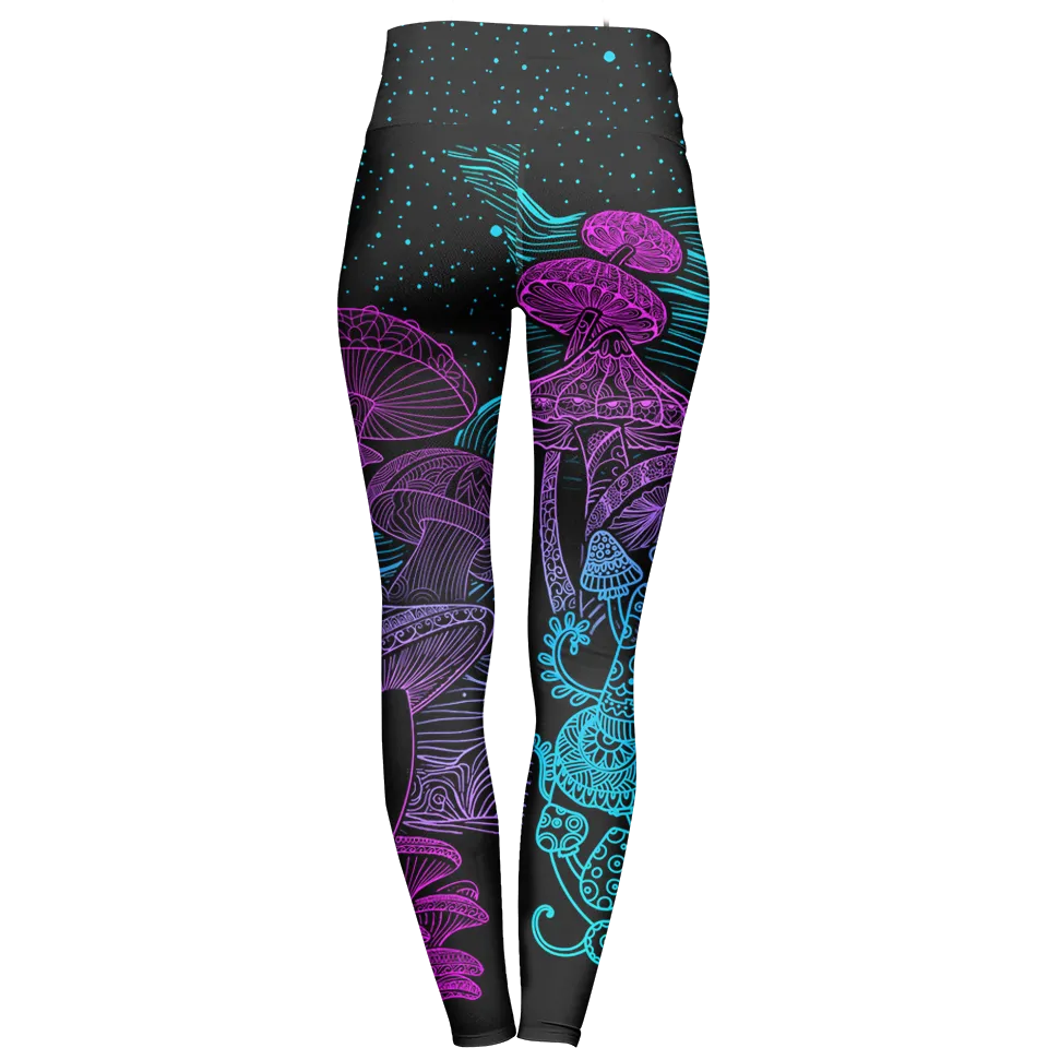 Mycelia High Waisted Leggings