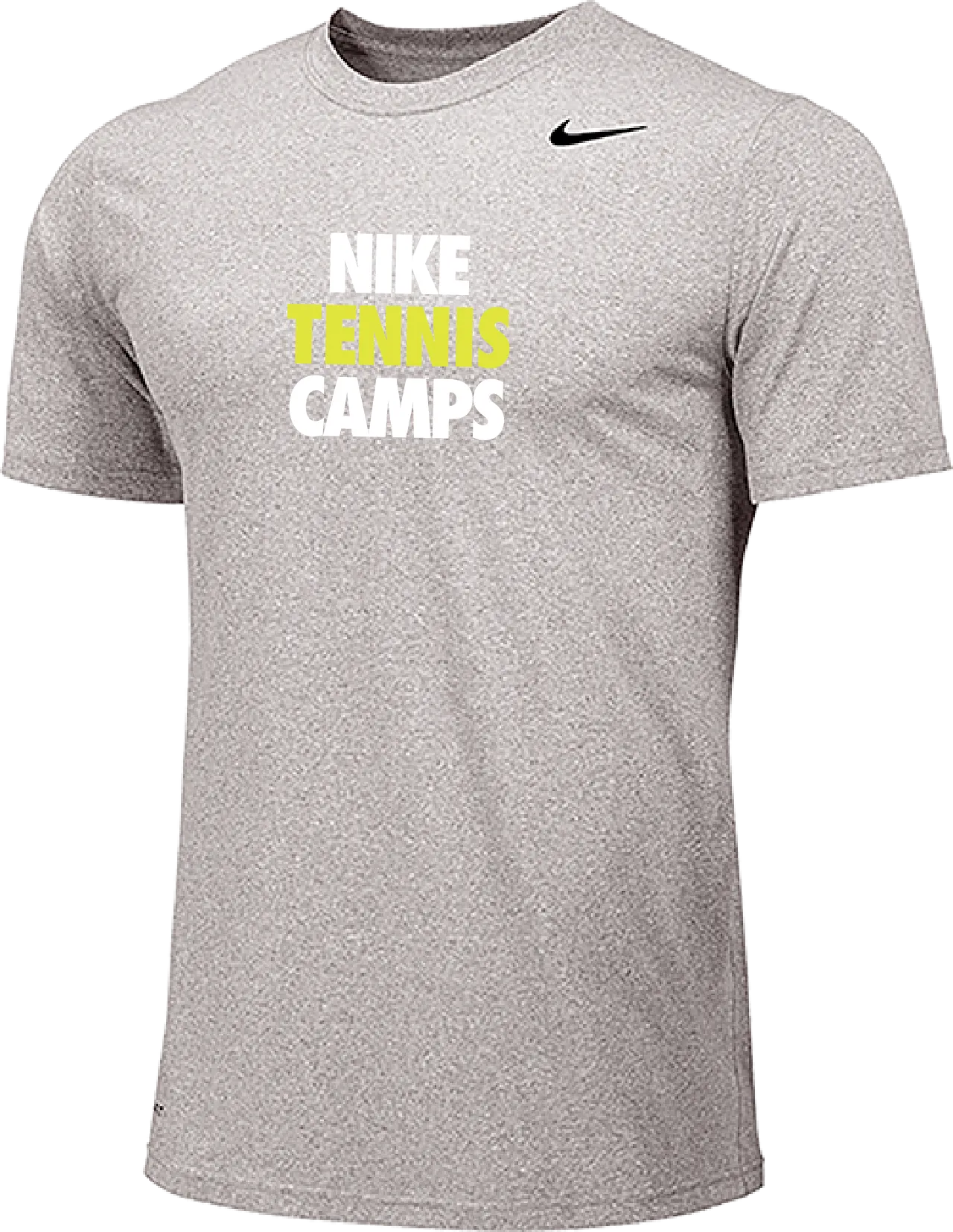 Nike Tennis Camps Short Sleeve Dri-Fit Tee - Carbon Heather