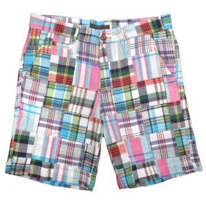 Patch Madras Short, Pink