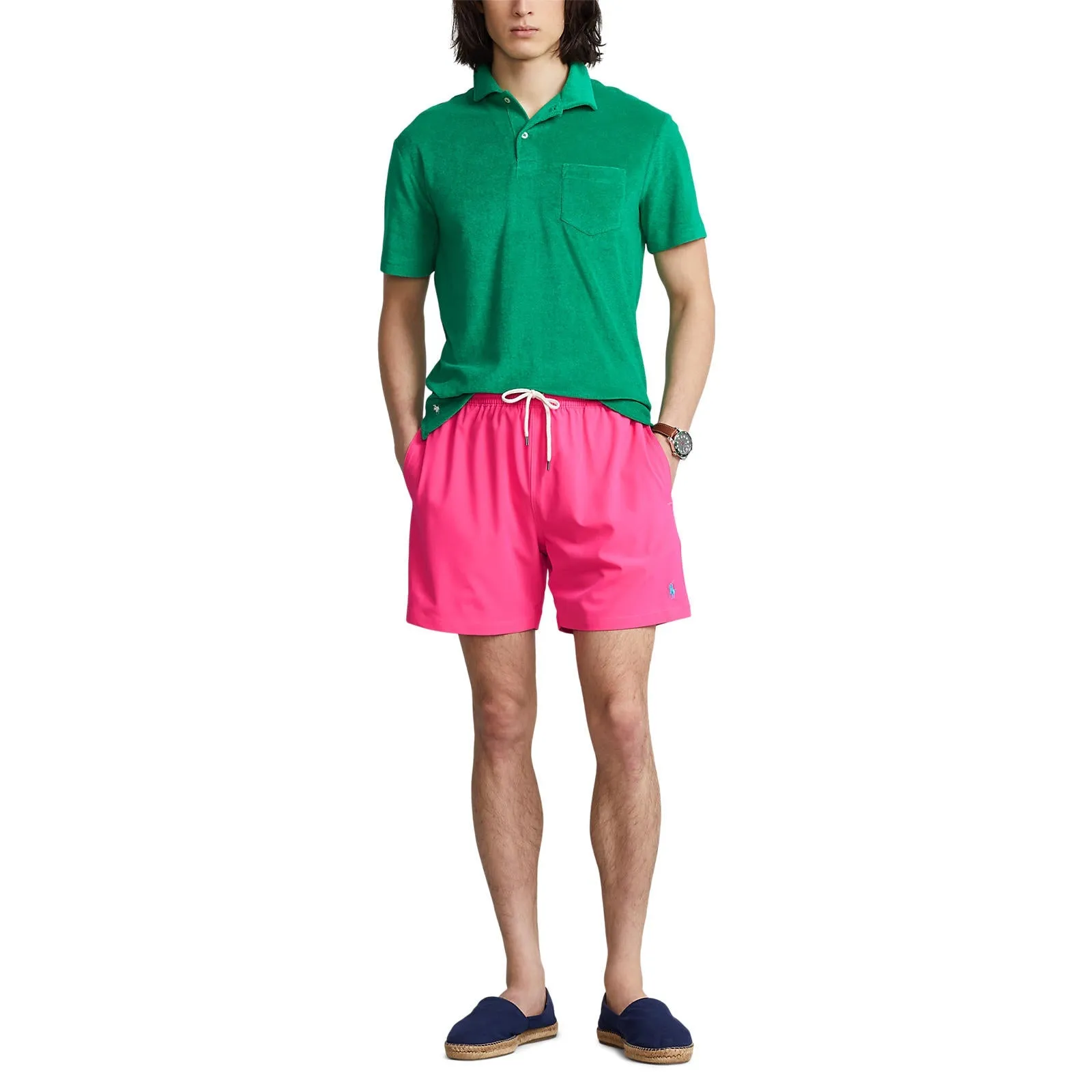 Polo Ralph Lauren - Traveller Classic Swim Trunk - Blaze Fuchsia