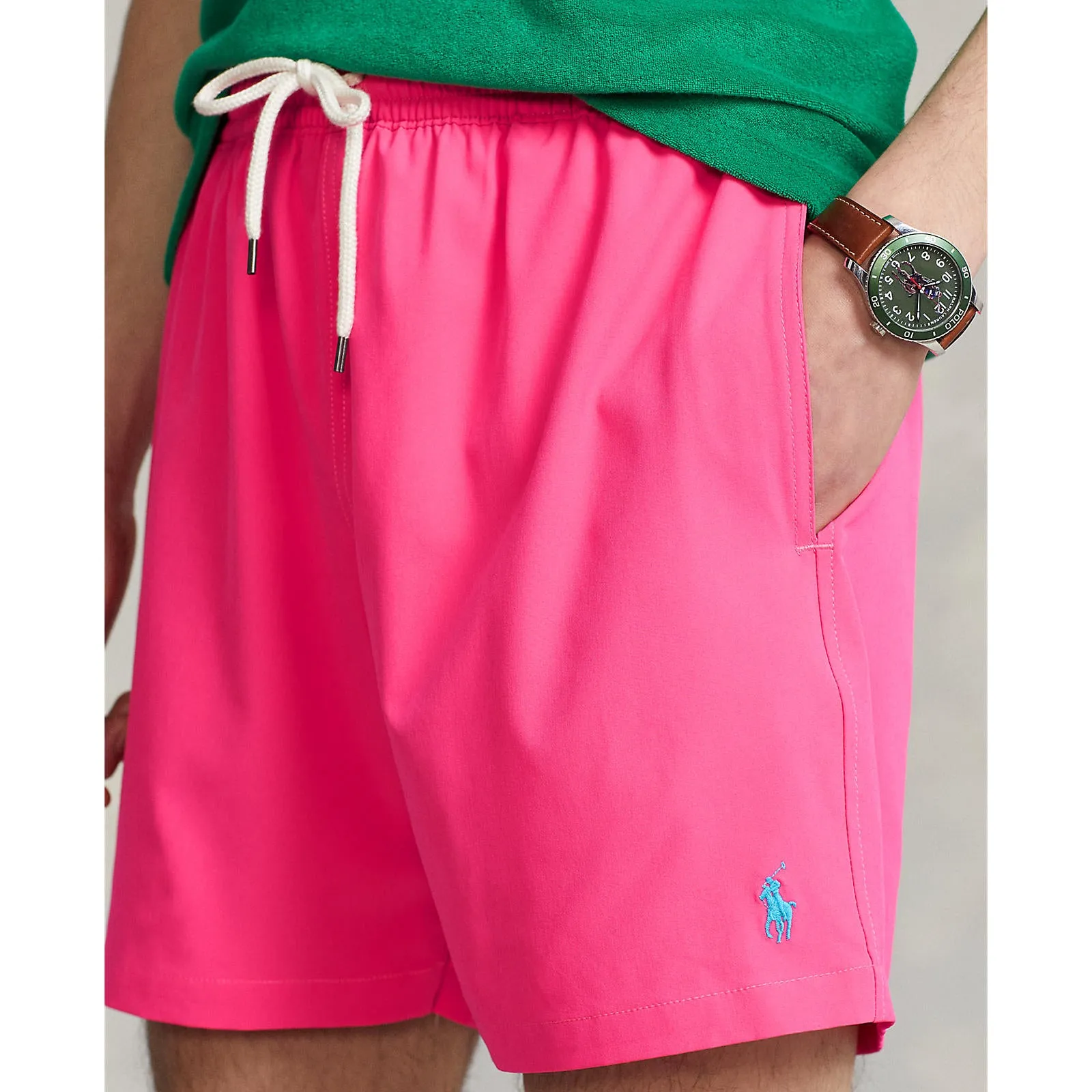 Polo Ralph Lauren - Traveller Classic Swim Trunk - Blaze Fuchsia