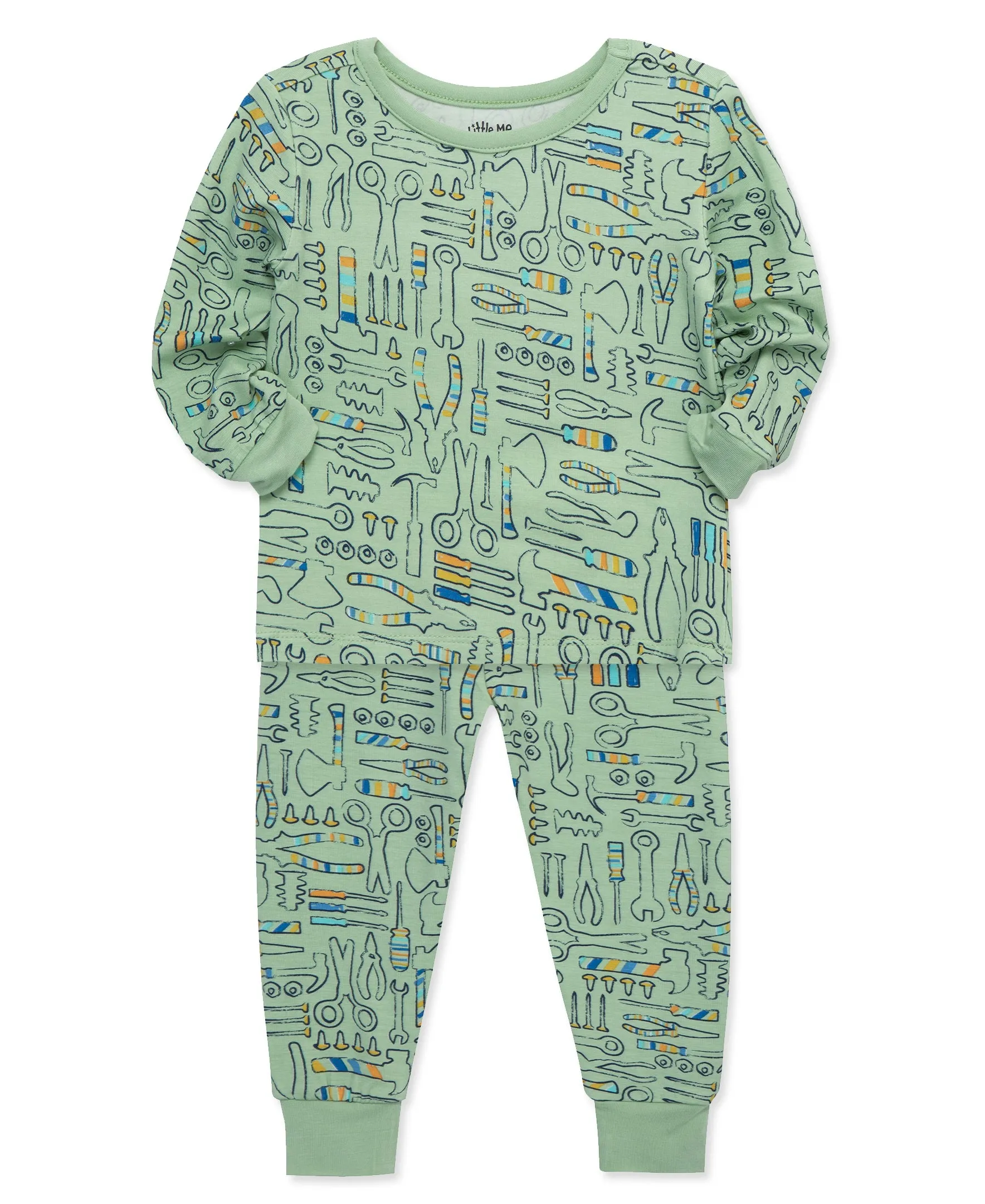 Toolbox 4-Piece Bamboo Pajama Set (12M-24M)