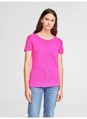 W W - Essential Tee  Pop Pink Heather