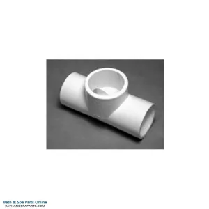 Waterway PVC Tee [Low Profile 1" Slip x 1" Slip x 1-1/2" Spigot] (413-2060)