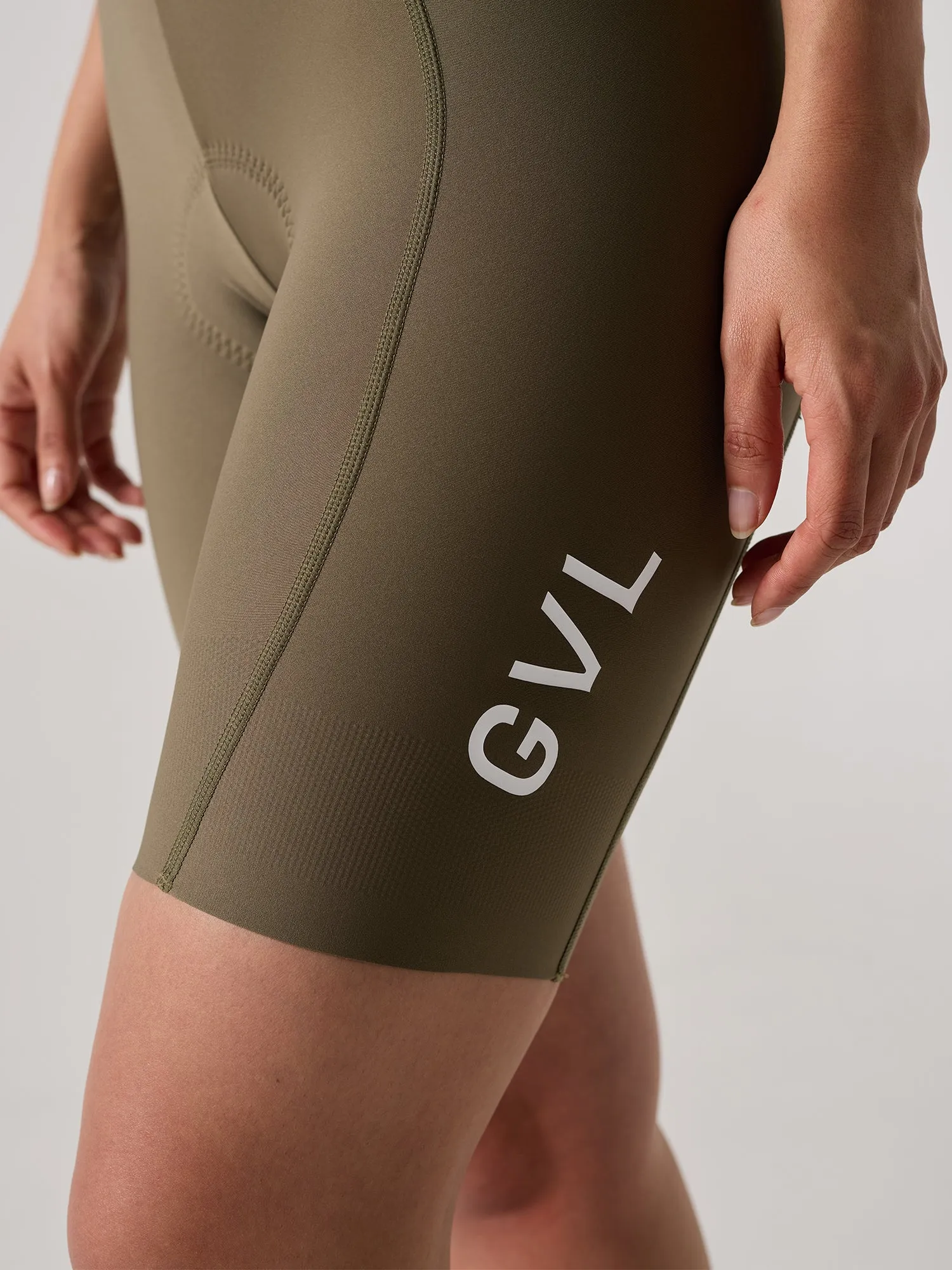 WOMEN'S LACEFLY BIB SHORTS MILITARY