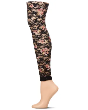 Women's Luxe Floral Lace Leggings