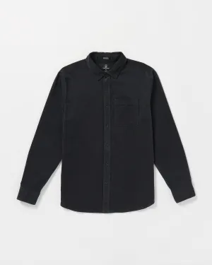 Zander Long Sleeve Shirt - Asphalt Black